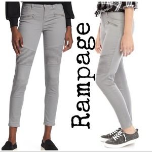 🛑SOLD🛑 Rampage Moto Skinny Ankle Pants